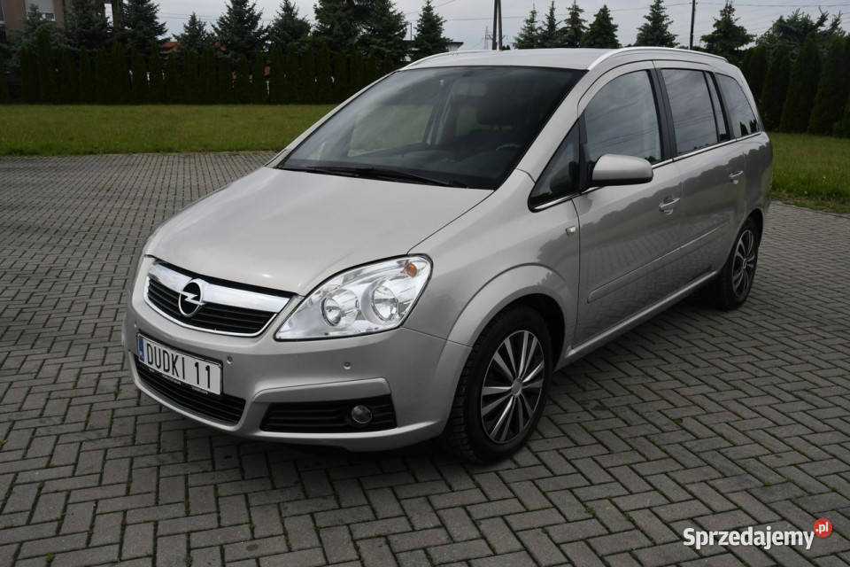 Opel Zafira 18benz DUDKI11 7 Rok produkcji 2008