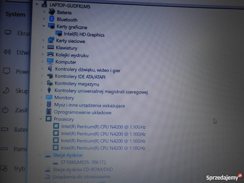 Laptop Lenovo Ideapad 320 śląskie