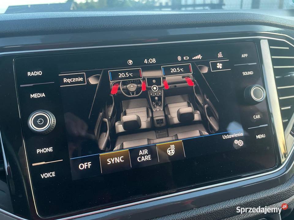 Volkswagen TROC 20 Automat Kamera Licznik klimatyzacja Grudziądz sprzedam