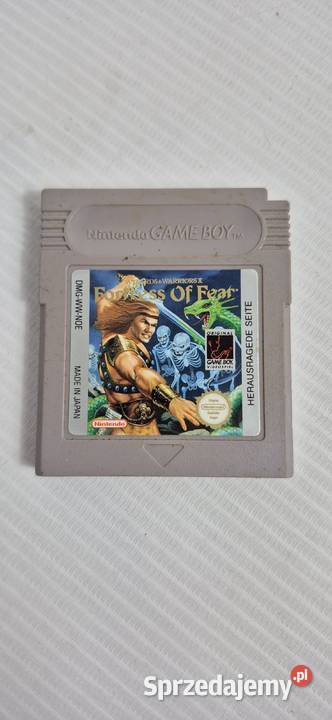 Wizards Warriors X Game Boy Fortress of Fear Game Boy Biłgoraj