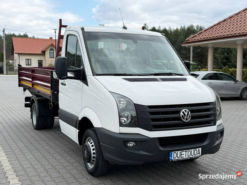 Volkswagen Crafter Nowa Zabudowa Wywrotka biały świętokrzyskie Widełki