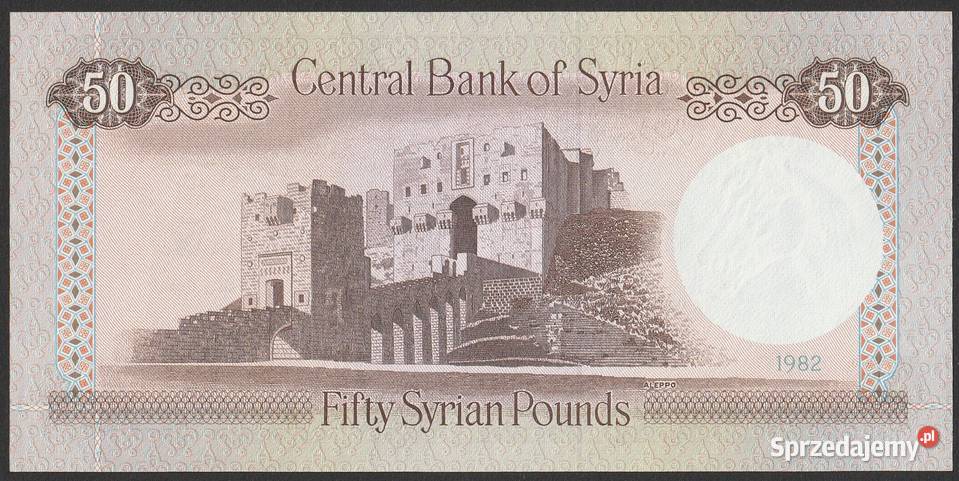 SYRIA 10 FUNTÓW 1982 STAN BANKOWY UNC Numizmatyka Łódź sprzedam