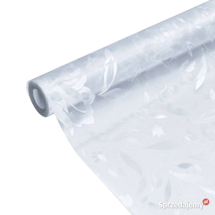Folie okienne 4 matowe wzór w kwiaty PVC Warszawa sprzedam