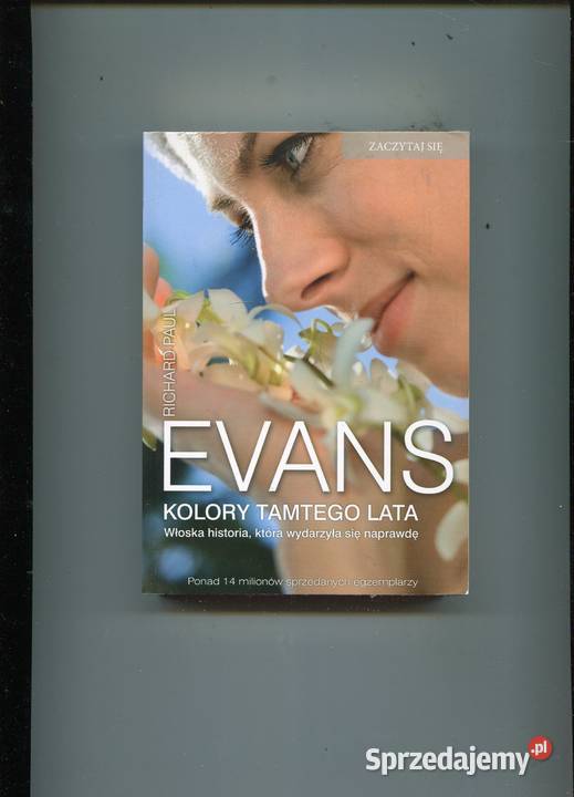 Kolory tamtego lata Evans Rok wydania 2012 Szczecin sprzedam