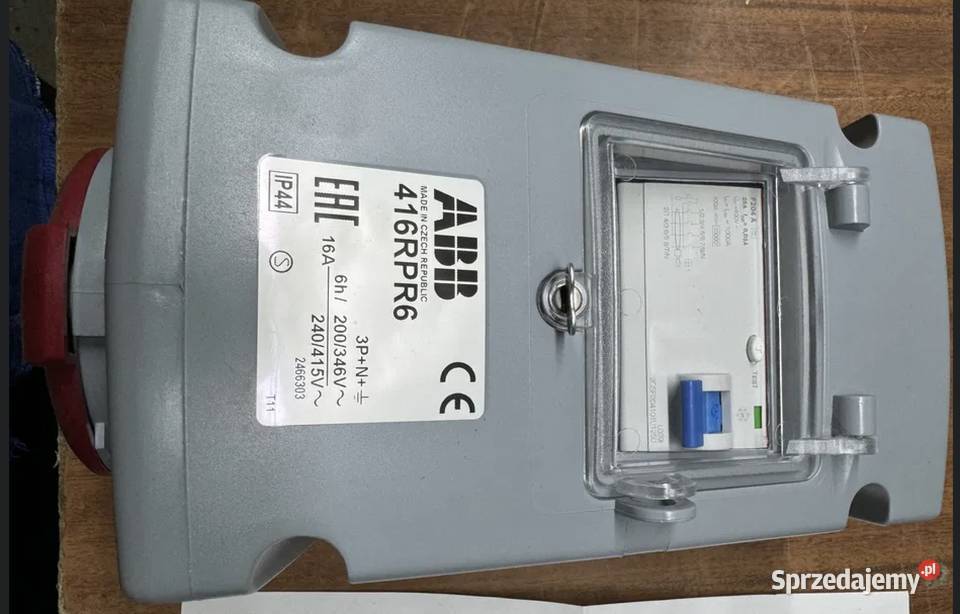 Gniazdko z RCD 30mA świętokrzyskie Ruda Białaczowska