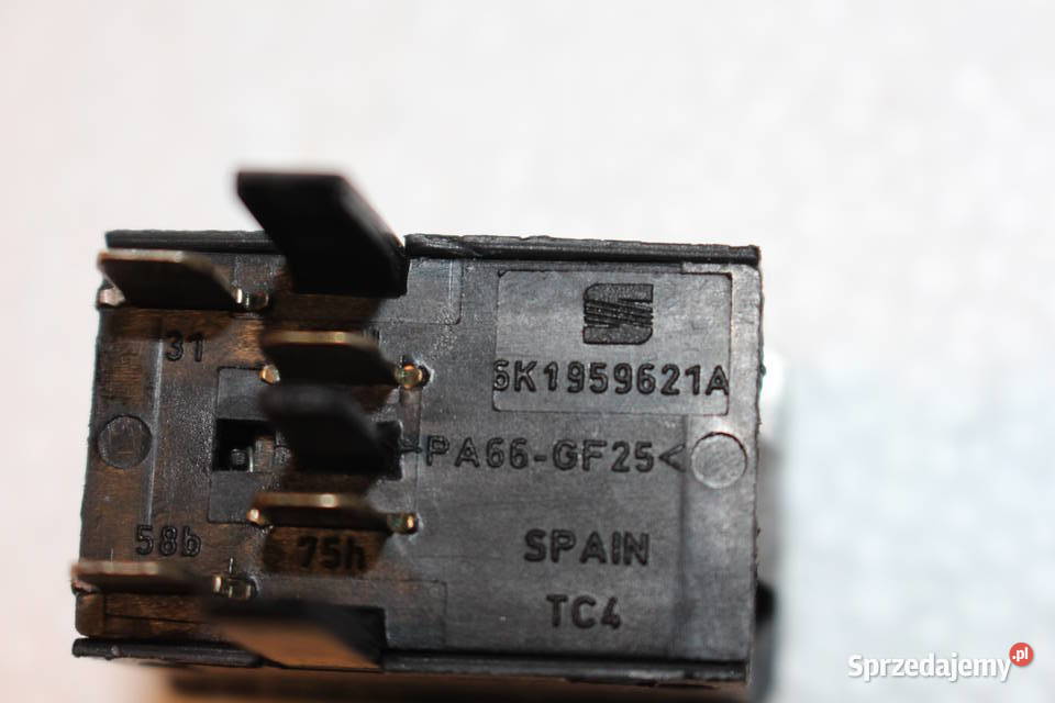 SEAT AROSA 9700 PRZEŁĄCZNIK OGRZEWANIA SZYBY TYŁ panele sterowania, przełączniki dolnośląskie Prochowice