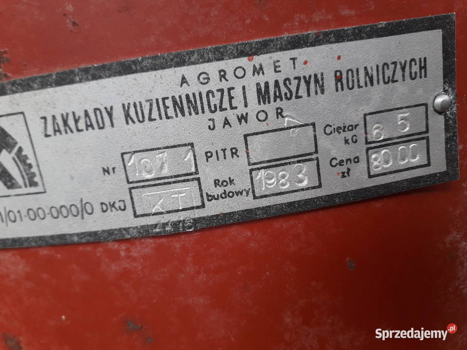 Srutownik bak 75kw na czesci calosc Żyrzyn
