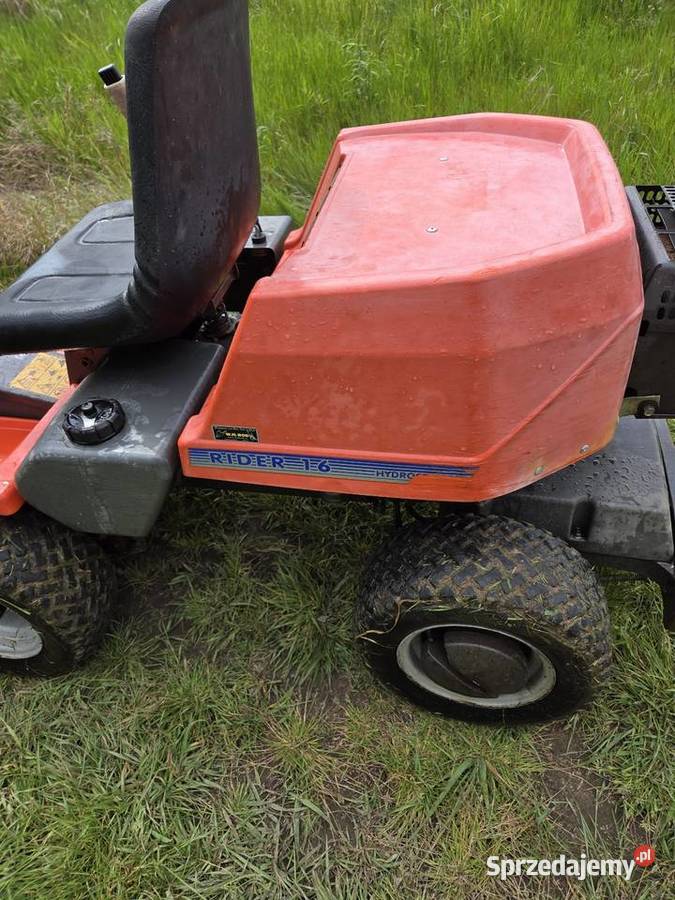 Traktorek kosiarka Rider 16 Husqvarna trzy noże Namysłów