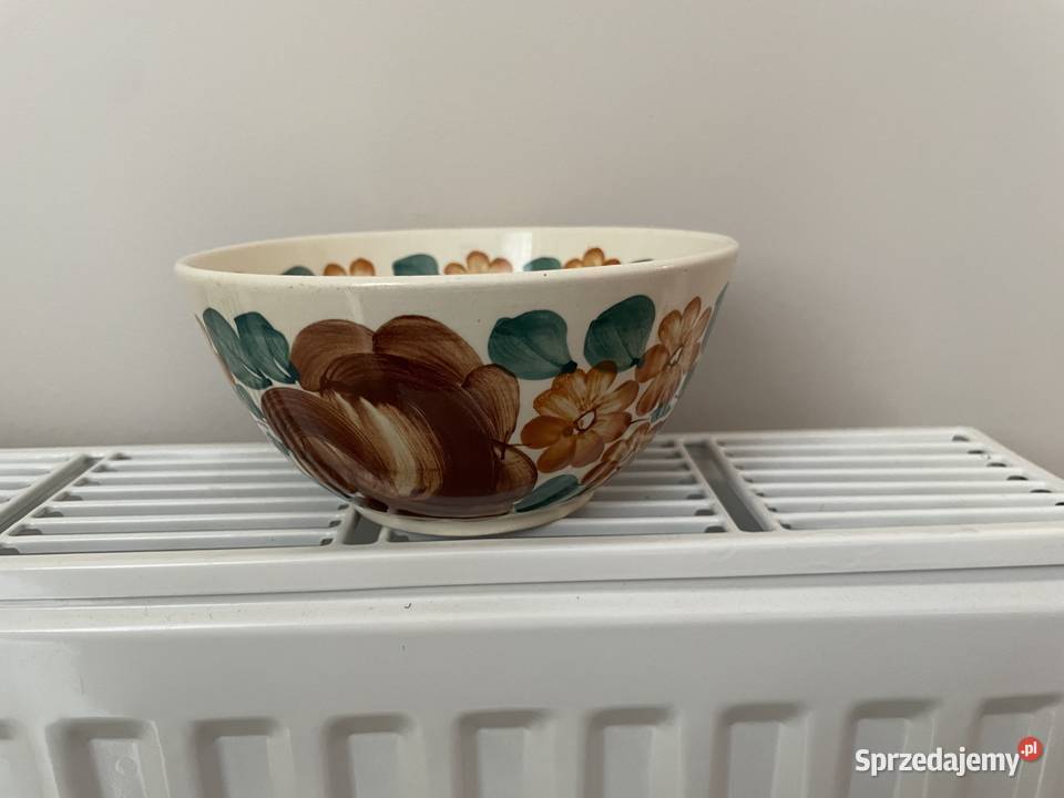 Włocławek fajansowa miska salaterka pomorskie Pruszcz Gdański