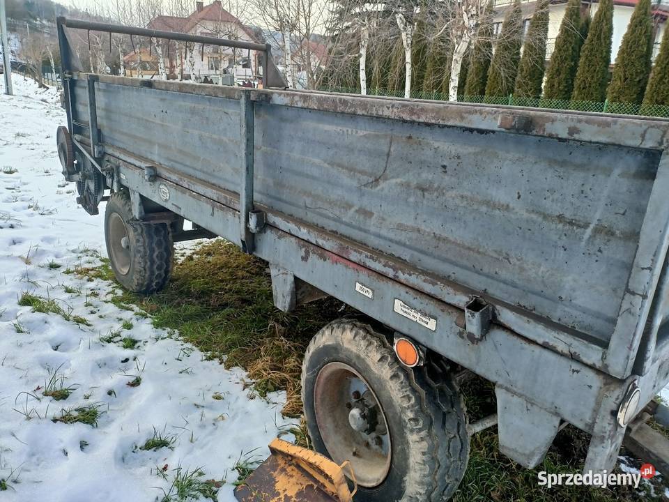 Rozrzutnik obornika w oryginale agromet czarna Limanowa