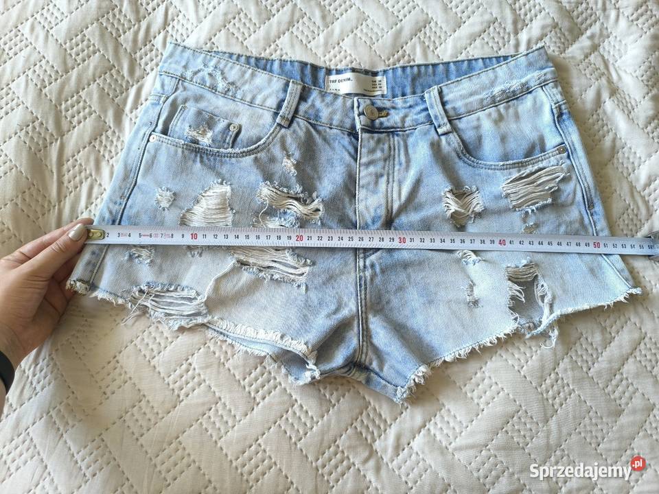 Krótkie spodenki szorty Zara Biała Podlaska