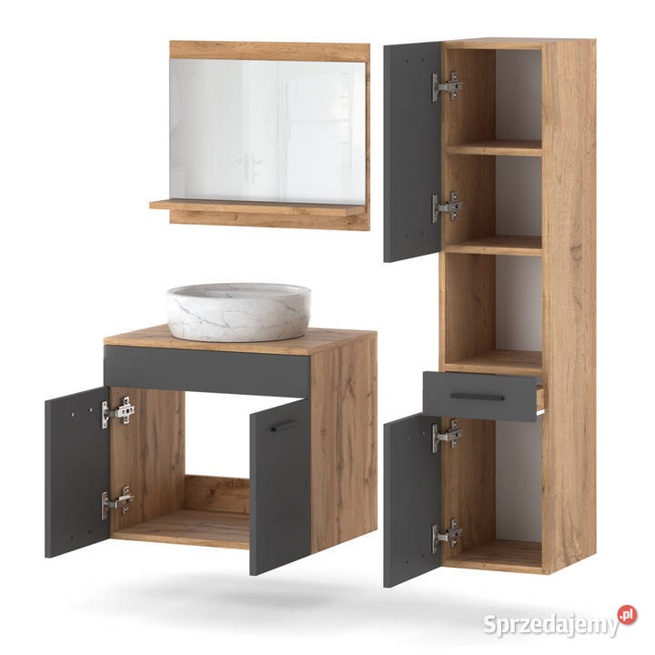 Zestaw Do Łazienki Szafki Wiszące 90 Słupek warmińsko-mazurskie Elbląg