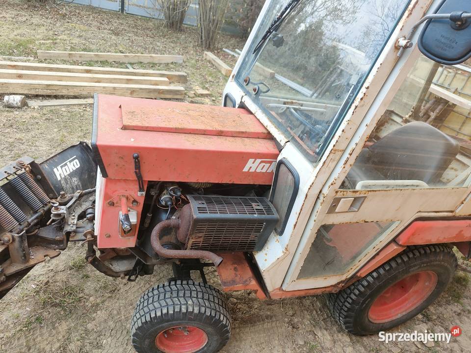 Hako 2000 traktorek wielozadaniowy kosiarka do Lgoczanka