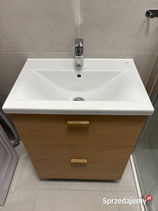 Zestaw mebli łazienkowych z umywalką i baterią Łazienkowe sprzedam