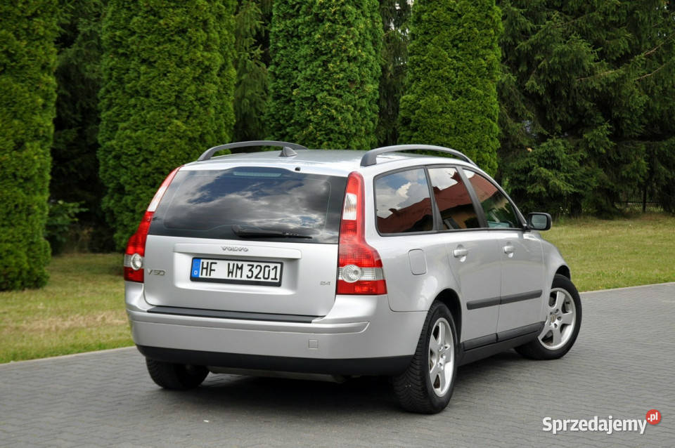 Volvo V50 24Benzyna140WelurRelingI gniazdo SD Ostrów Mazowiecka