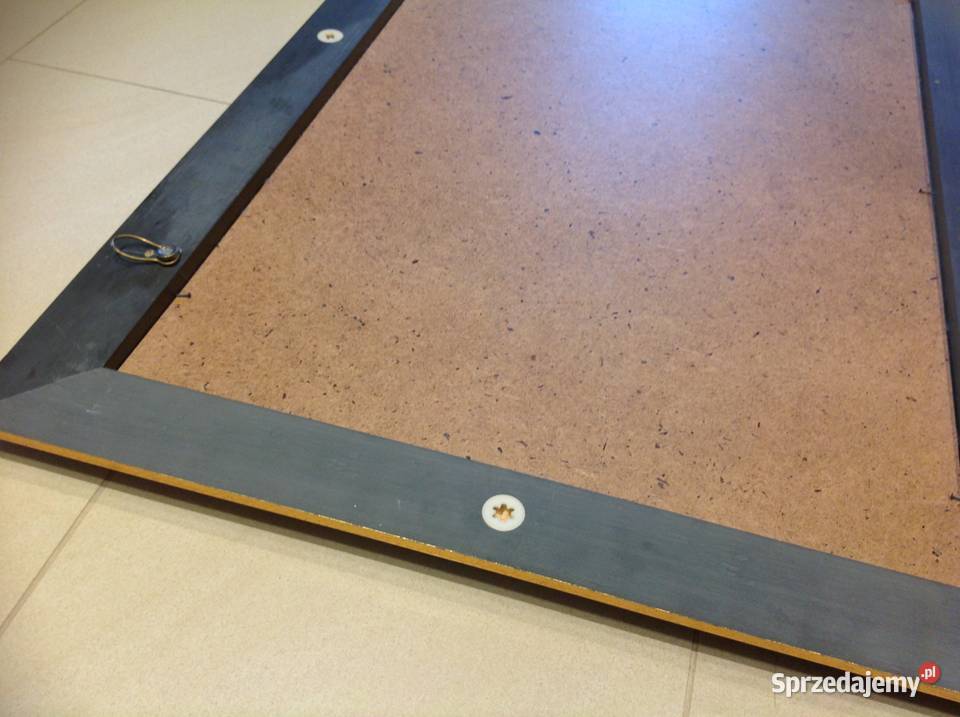 Lustro w złotej ramie sprzedam