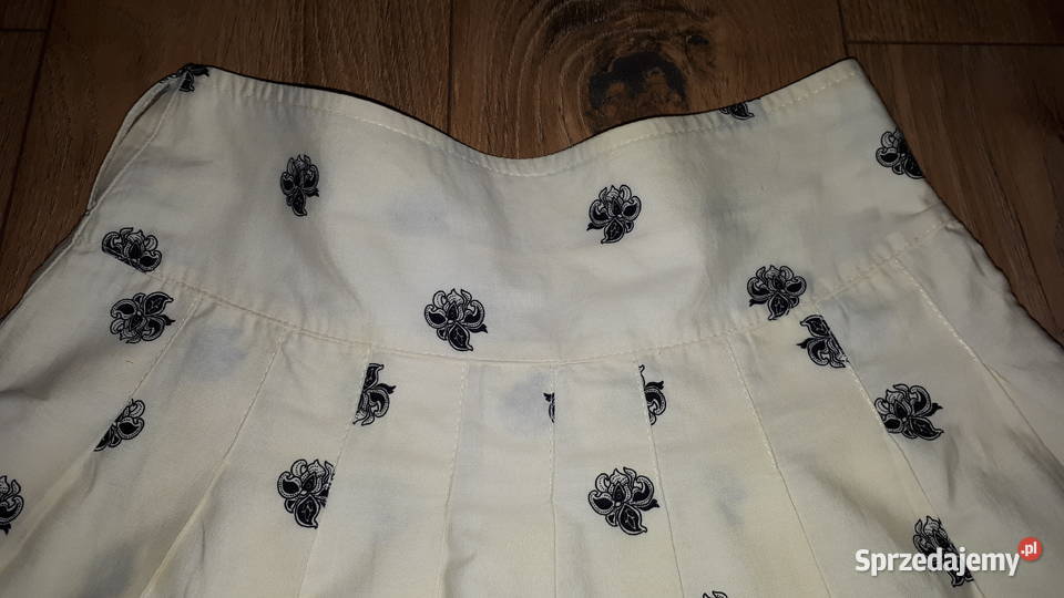 Spódnica kremowa czarna 36 kolorowy Warszawa