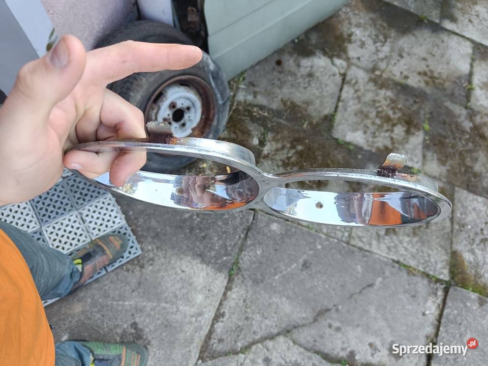 Okular do fiata 125p 1300 chromowany małopolskie Siepraw sprzedam