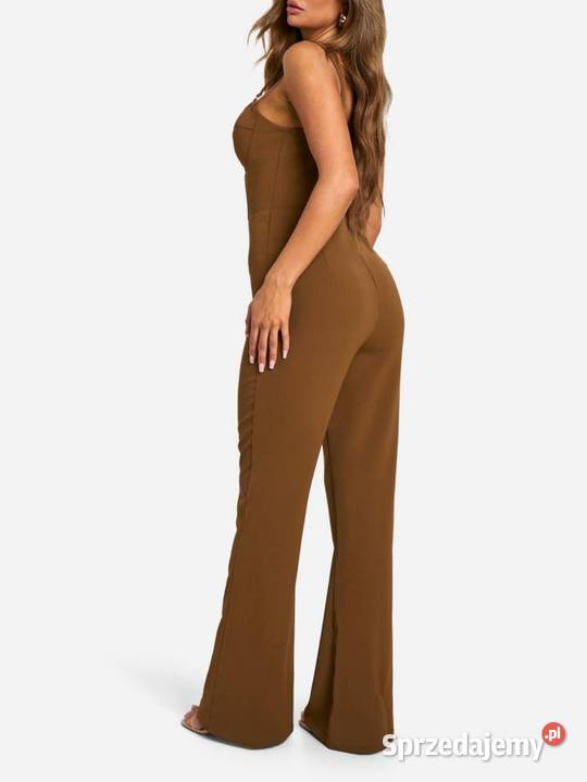 Nowy Boohoo brązowy kombinezon gorsetowy L 40 Warszawa