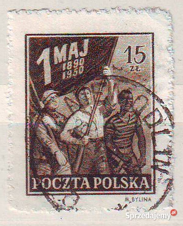 Zn Fi 515 kas 1950 Niemodlin Filatelistyka Kolekcje śląskie Gliwice