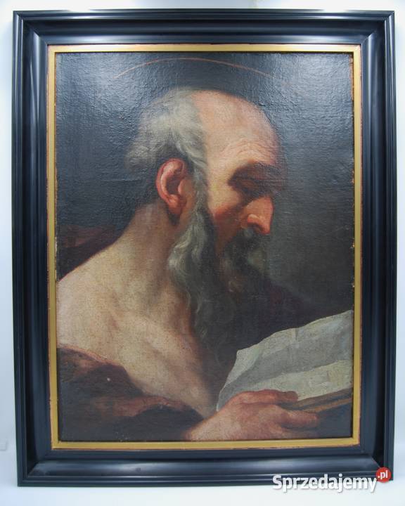 Obraz Święty Mateusz wg Caravaggia olej Poznań sprzedam