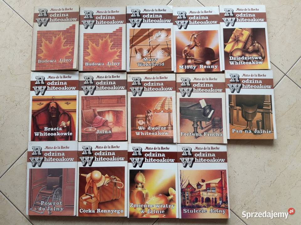 Rodzina Whiteoaków 14 tomów 1989 Bielsko-Biała sprzedam