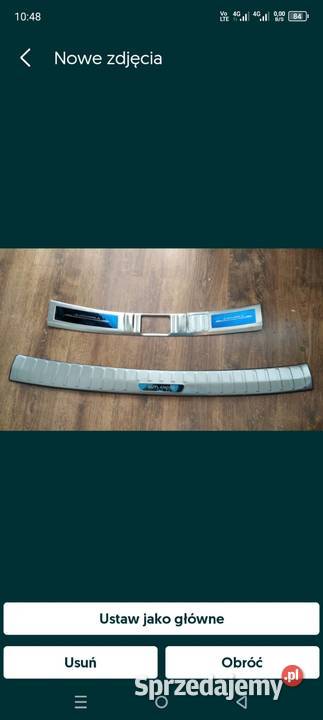 Nakładki bagażnika Mitsubishi Outlander 2015 do