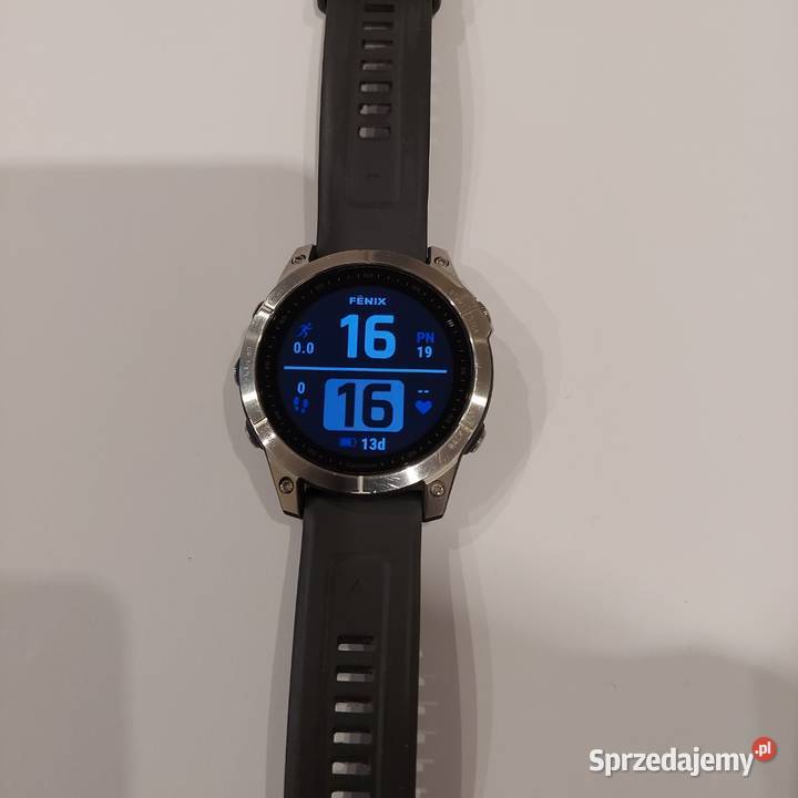 Garmin Fenix 7 srebrnografitowy Stan gwarancja śląskie Tychy