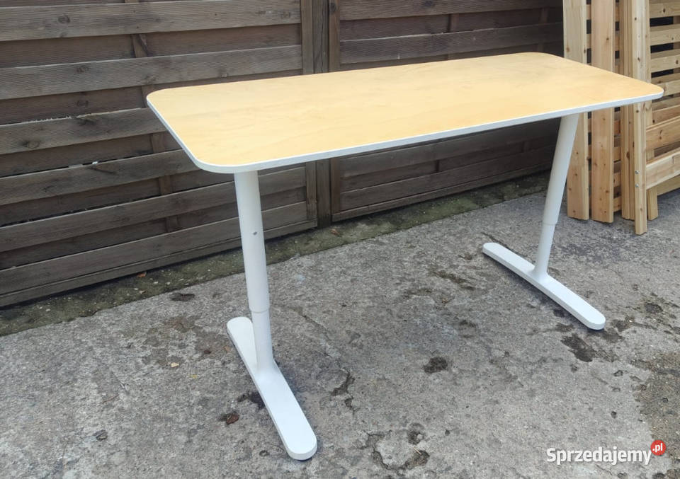 Biurko IKEA Bekant 140x60 regulowana wysokość Warszawa