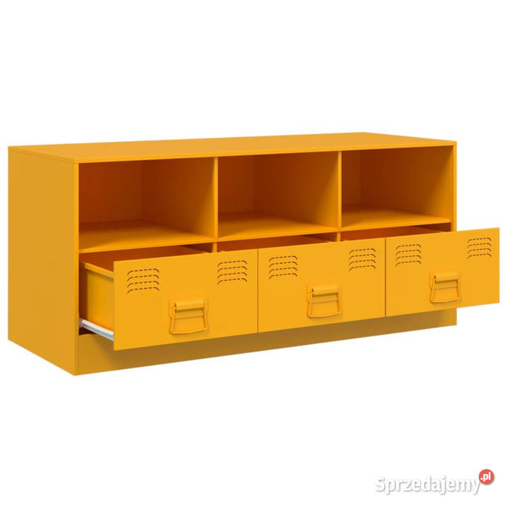 Szafka pod telewizor musztardowa 99x39x44 Warszawa