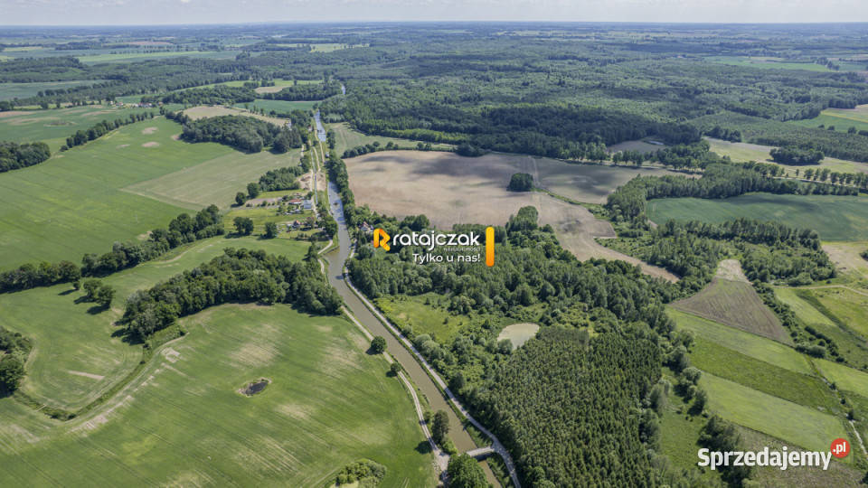 Działka 6951m2 Krasin utwardzona