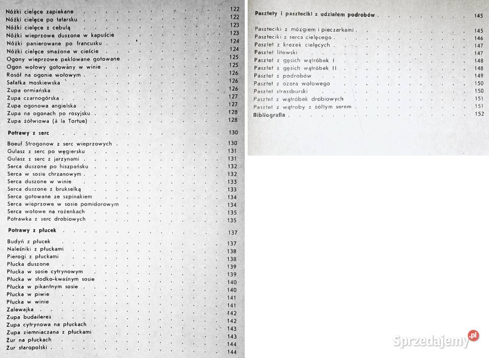 Potrawy z podrobów Tadeusz Góra Tadeusz Chełm