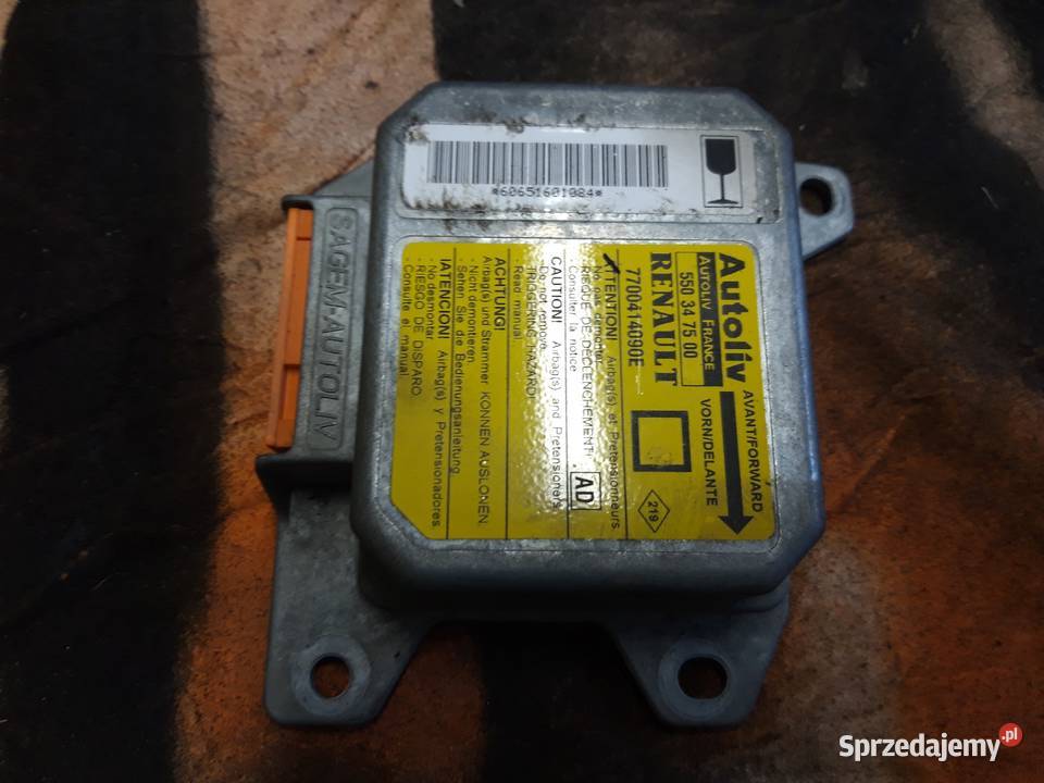 Moduł Airbag Megane 1 świętokrzyskie Sandomierz