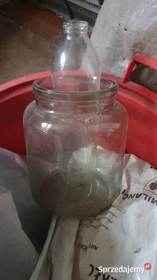Duży słoik wielolitrowy stary PRL Warszawa