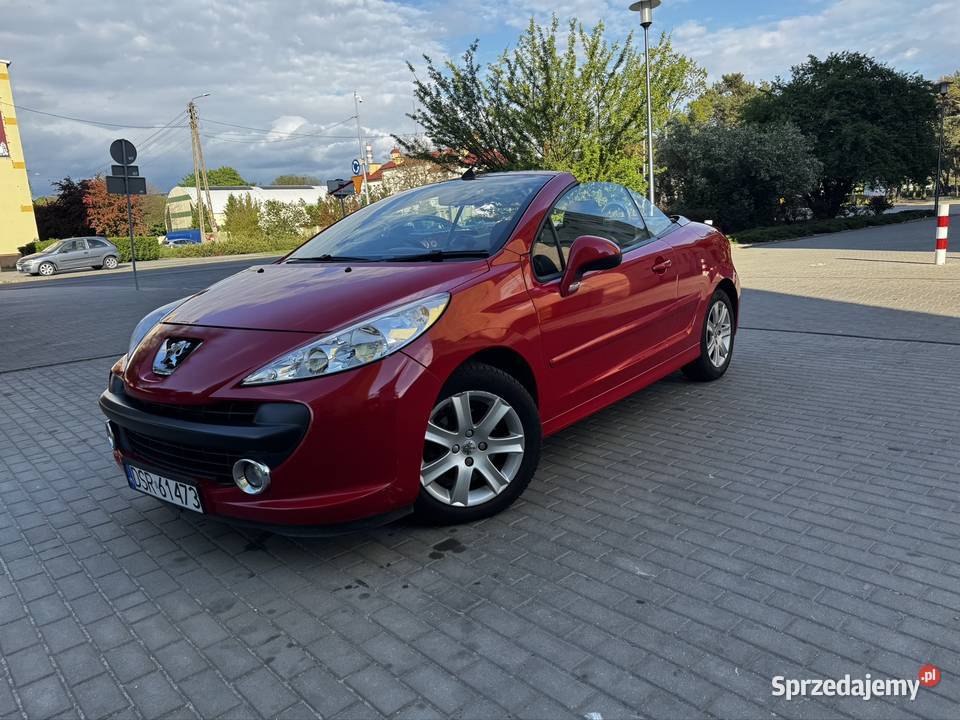 Peugot 207 cc 16 benz kabriolet zarejestrowany