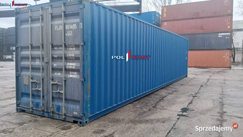 Kontener morski 12 metrowy 40 HC stan idealny Dąbrowa Górnicza