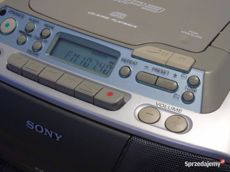 Radio odtwarzacz Sony CFDS03 DOSTAWA podkarpackie Jasło