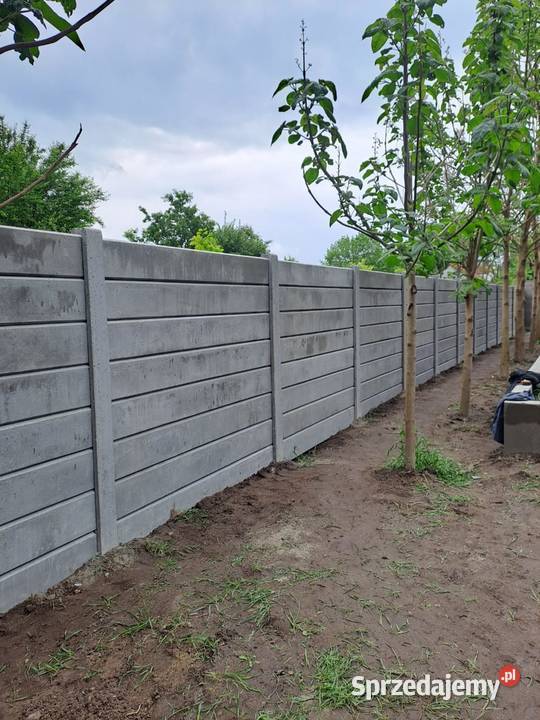 Ogrodzenia betonowe Lubin Remont i budowa