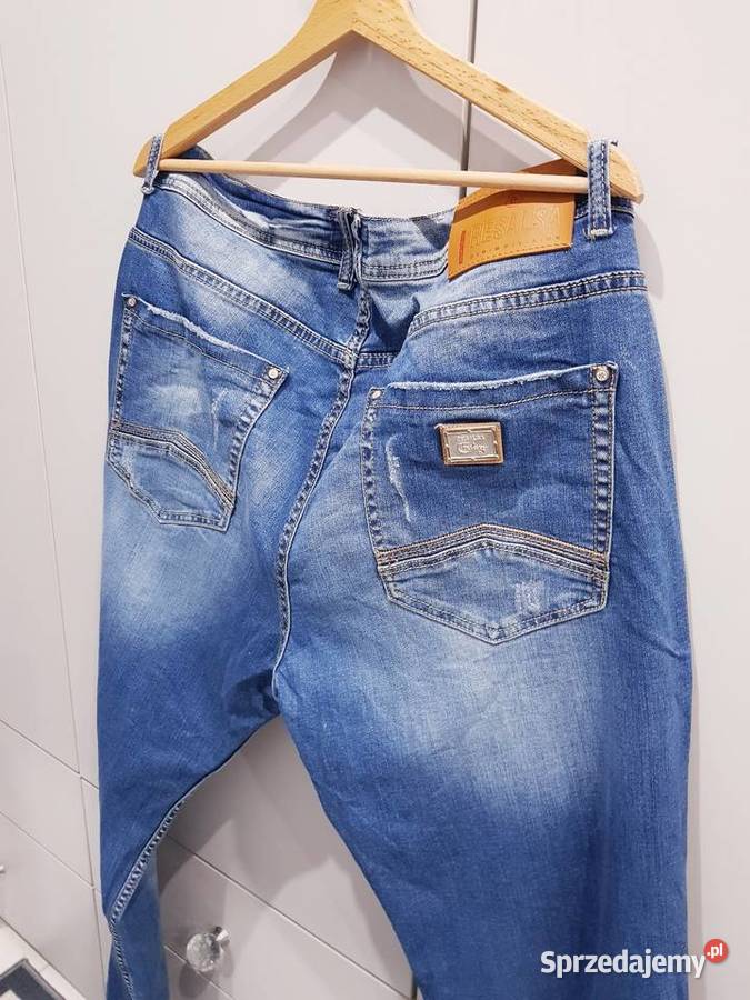 Męskie spodnie jeansowe w dużym rozmiarze Dąbrowa Górnicza