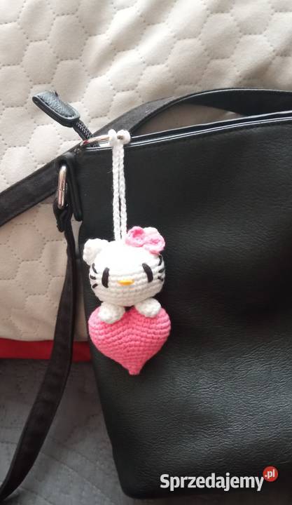 Hello Kitty brelok do kluczy zawieszka wykonana Łask