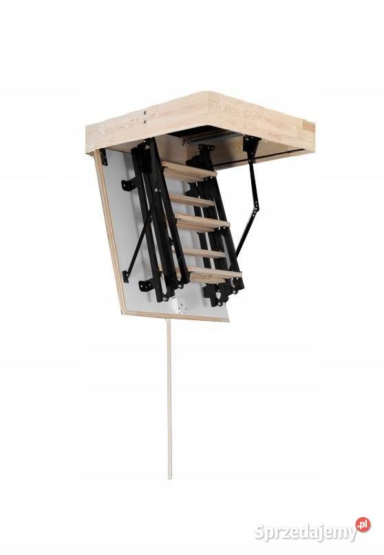 Schody strychowe metalowe 80x70 MINI TERMO Właz Wrocław