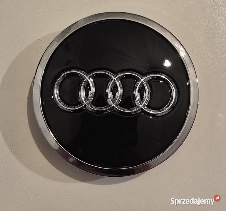 Dekielki do Felg Audi 61mm Wysoka Jakość Czarne Błaszki