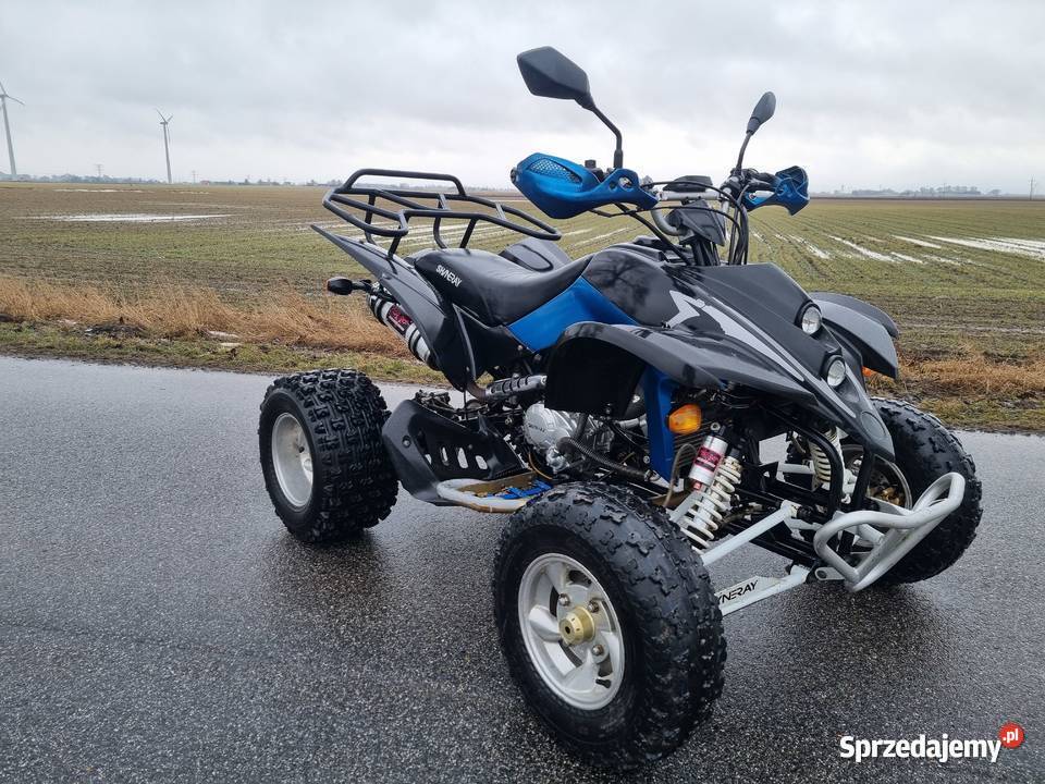 Quad Atv Shineray 250cc Duża Rama Ciecz Rok produkcji 2008