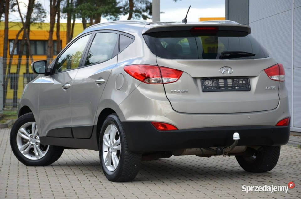 Hyundai ix35 Opłacony 20i 163 Serwis Skóra Samochody osobowe Kutno sprzedam