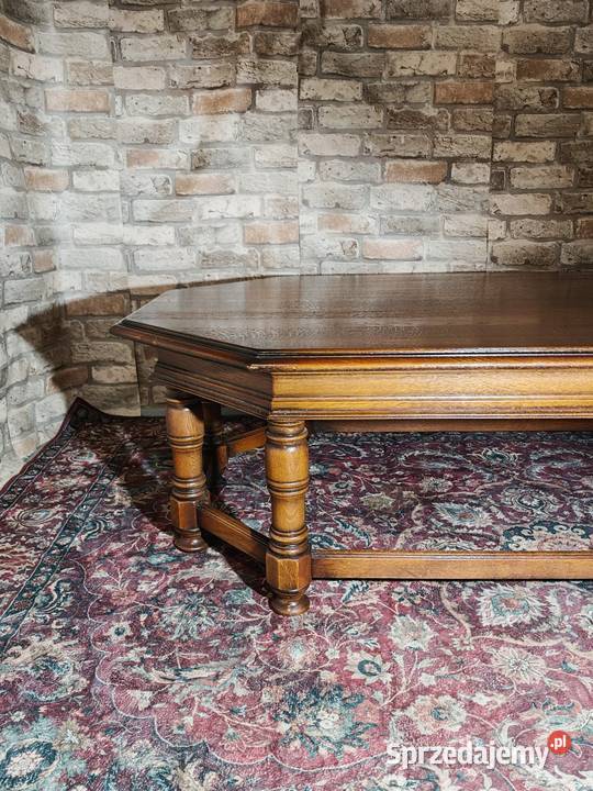 Porządną drewniana ława stolik do salonu Sandomierz