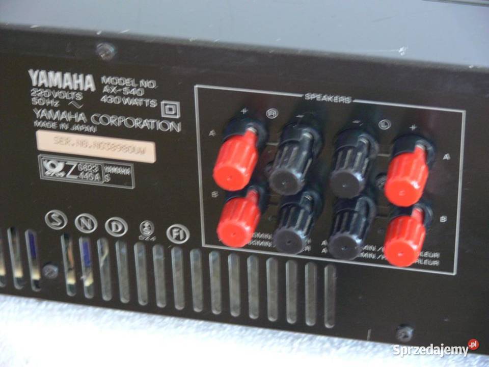 Wzmacniacz Yamaha AX540 mocny i sprawny WYSYŁKA Jasło