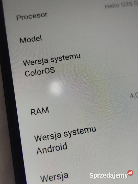 Oppo A72 CPH2067 z 128GB pamięci i 4GB Ram podkarpackie Rzeszów sprzedam