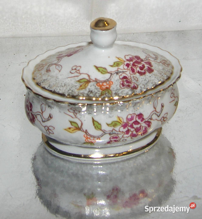 cukiernica vintage porcelana ChodzieżD Porcelana i szkło Porcelana i szkło Bartków