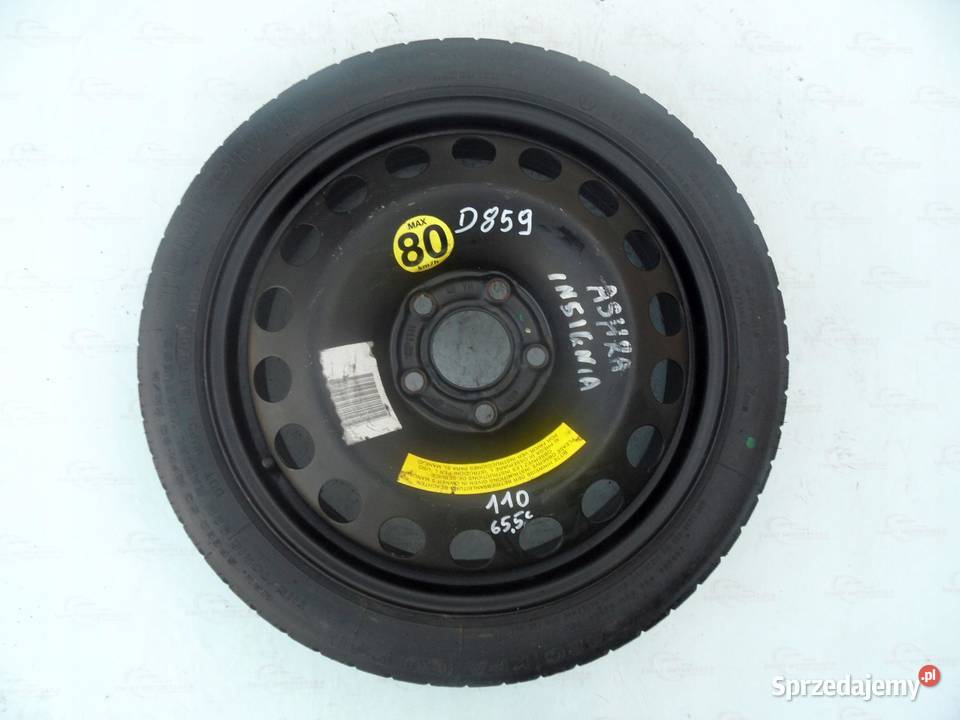 OPEL VECTRA C koło dojazdowe 1157016 92M 5x110