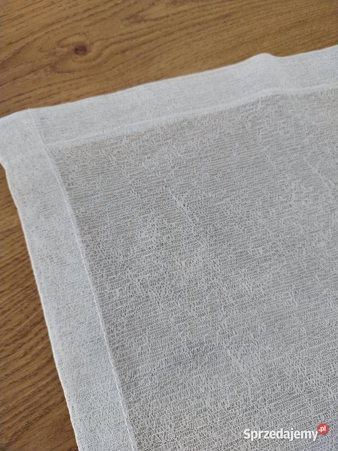 Firana biała Jaworzno